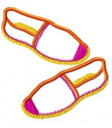 Espadrille appliquée