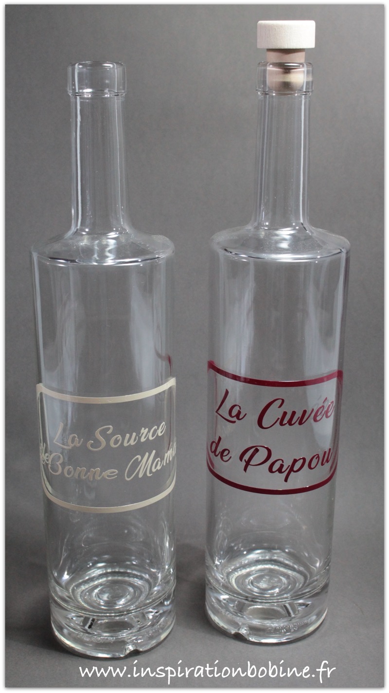 Bouteille à personnaliser
