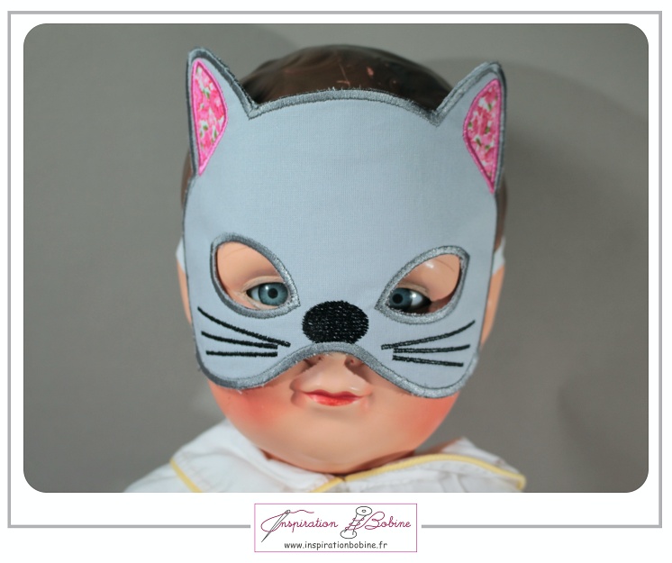 Inspiration Bobine - Pour bébé et enfant. - Masque Chat