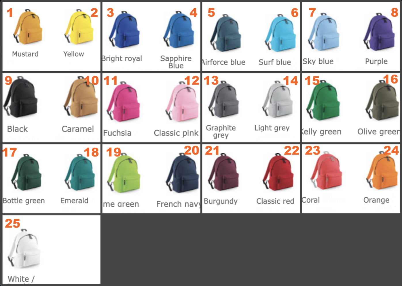 sac à dos 18 litres