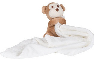 Doudou plat singe